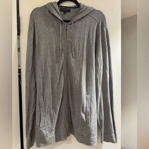 Banana Republic Men’s Gray Hoodie Sweater